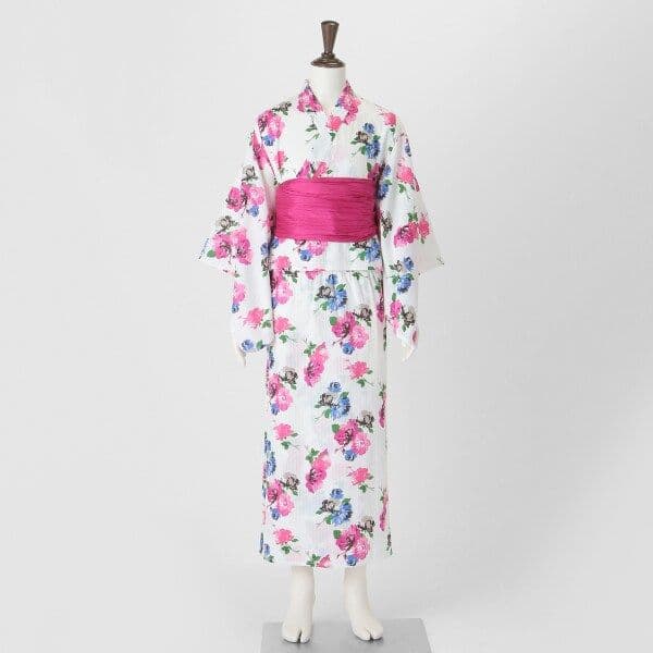 【新品】kate spade kids ブルーミング フラワー浴衣 140 花柄