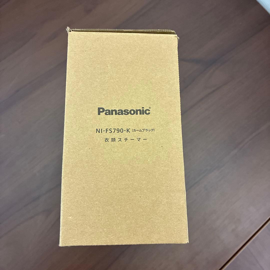 Panasonic 衣類スチーマー NI-FS790-K カームブラック
