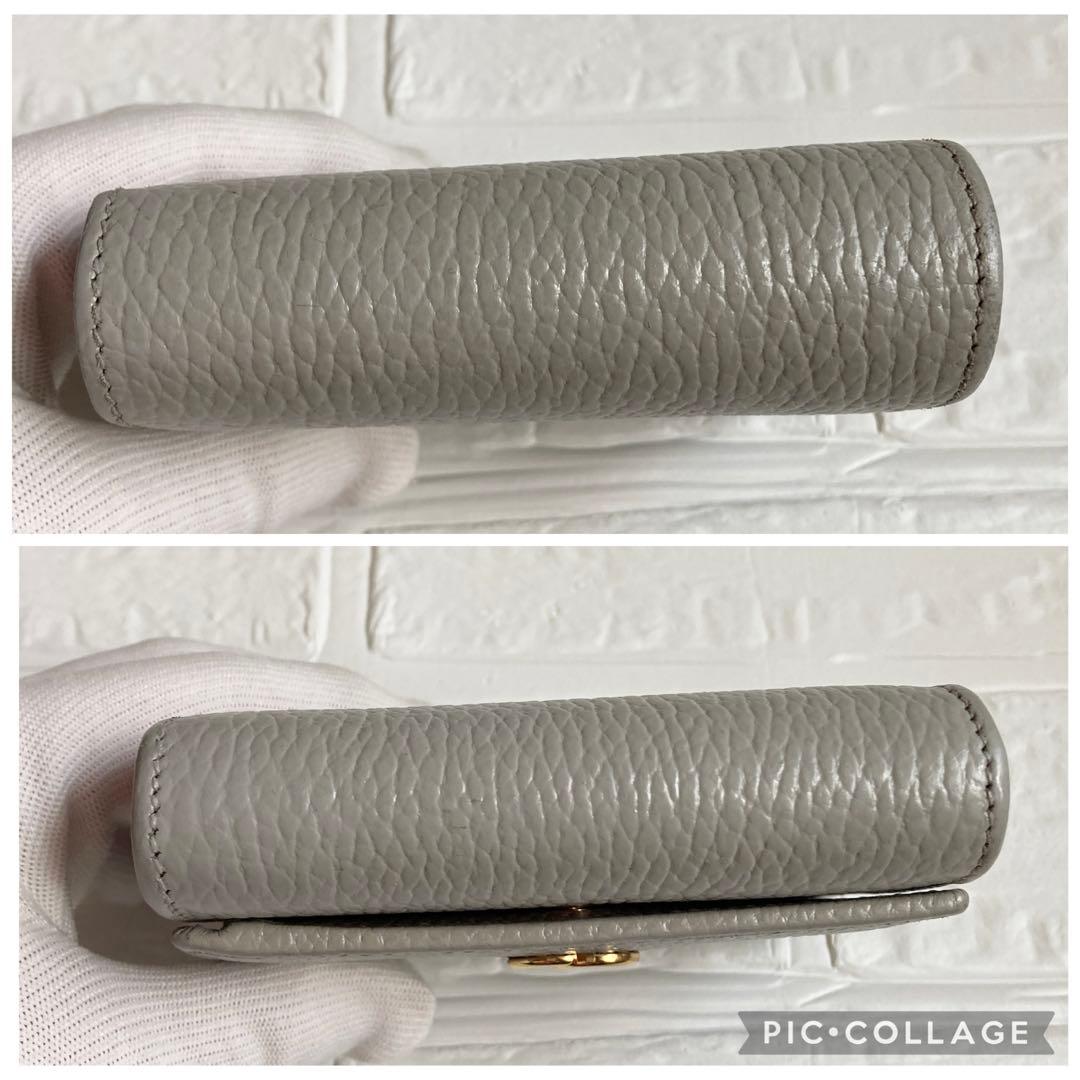 GUCCI　グッチ　GGマーモント　レザー　二つ折り財布　d100160