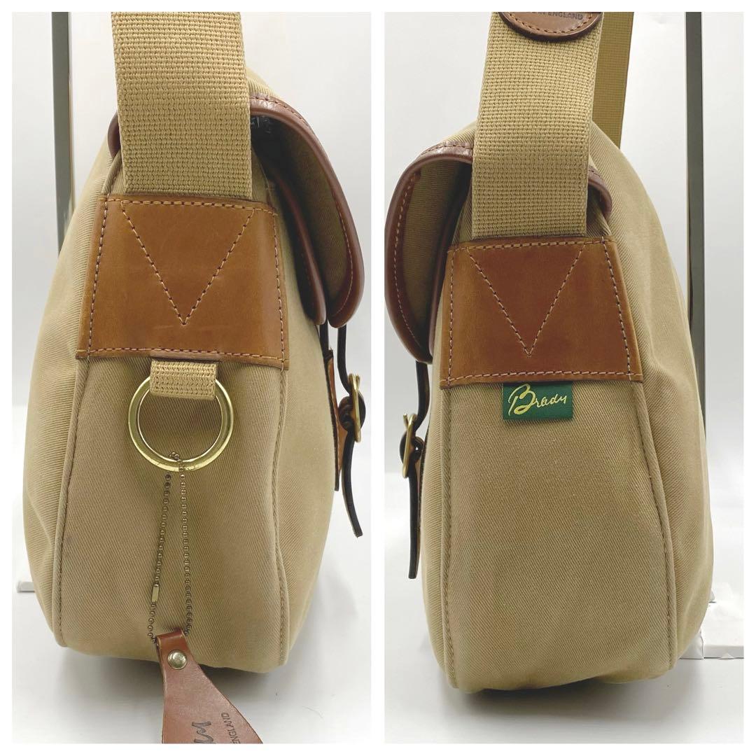 美品★BRADYブレディ キャンバス ショルダーバッグ★105