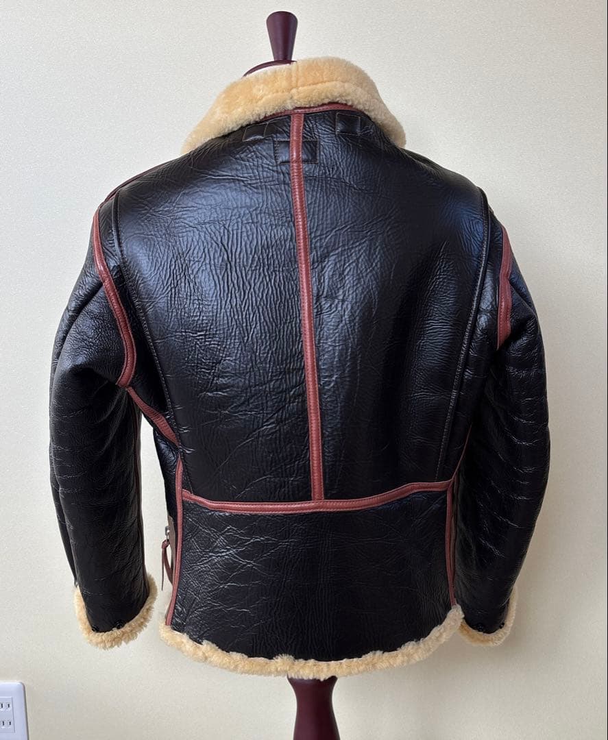 美品　BUZZ RICKSON’S B-6 フライトジャケット 羊革 40R