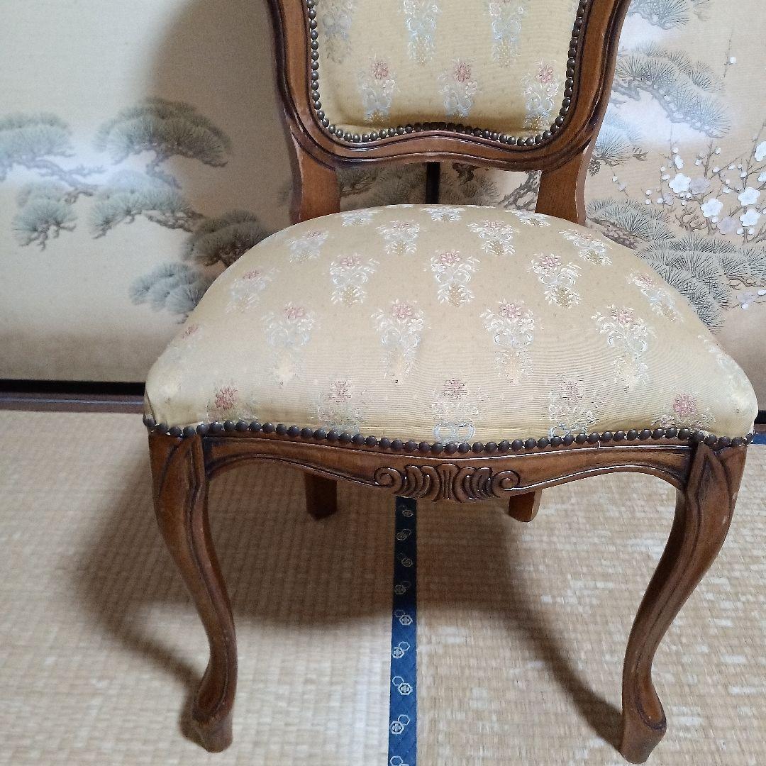 ヨーロッパクラシックスタイル 木製椅子 アンティークチェア