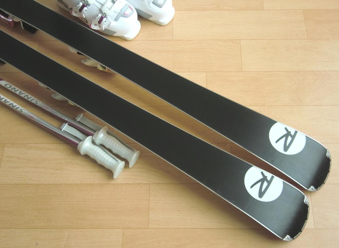 ■■送料無料■ロシニョール■女性用スキーフルセット■板156靴25-25.5■■