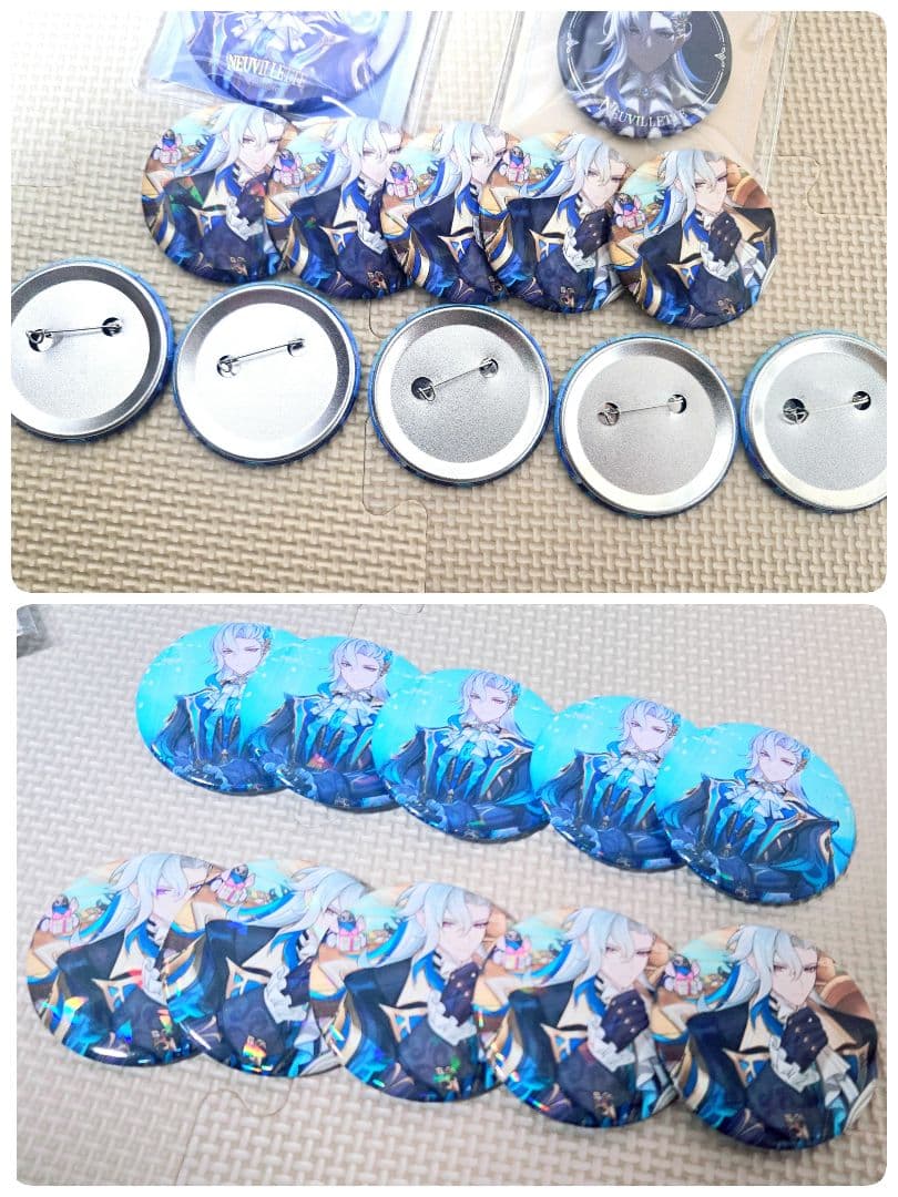 原神 ヌヴィレット ぬいぐるみ 缶バッジ ヌヴィレット大量コレクションセット☆
