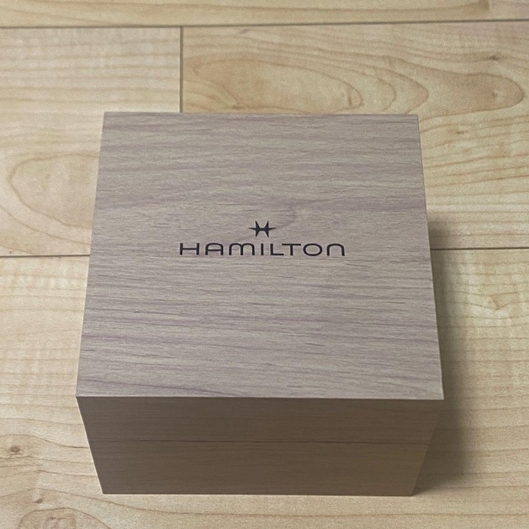 HAMILTON ゴールド ブラック 時計 ベンチュラ
