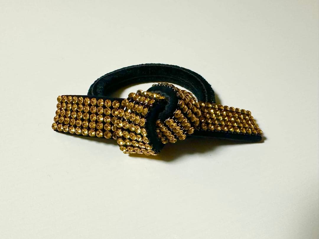 acca リボンゴム　ゴールド