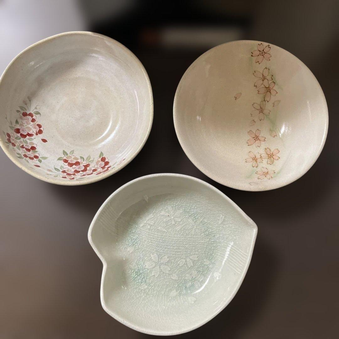 撫松庵　三ツ組鉢　中鉢　 ４種類　合計8品