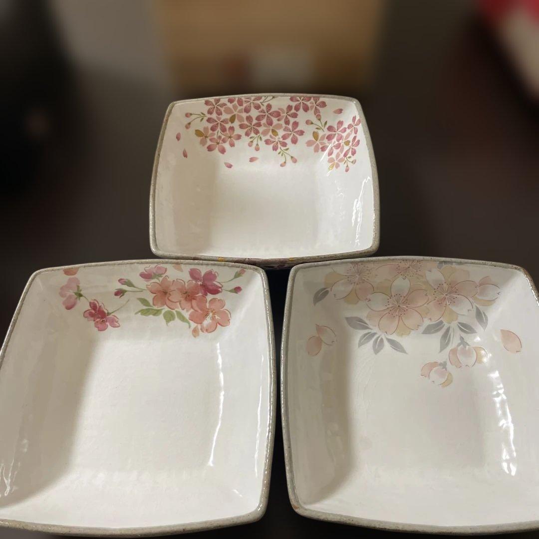 撫松庵　三ツ組鉢　中鉢　 ４種類　合計8品