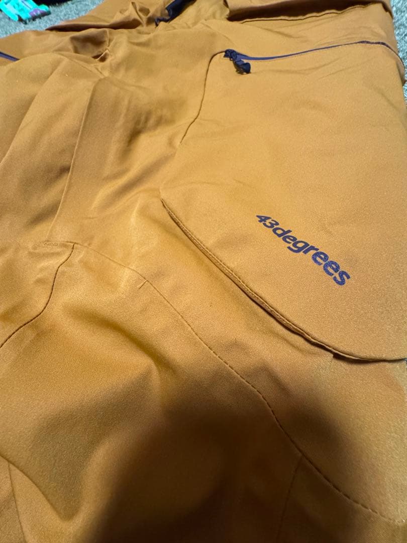 43DEGREES スノーボードウェア ビブパンツ