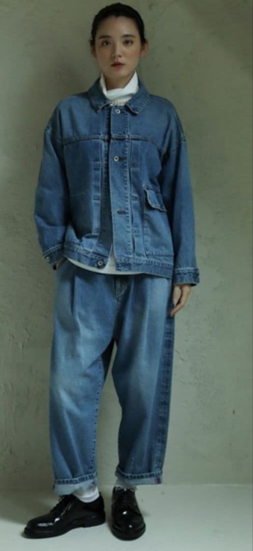 瓜坊さん専用です！ Brocante 12ozリングデニム アンプリッセパンツ