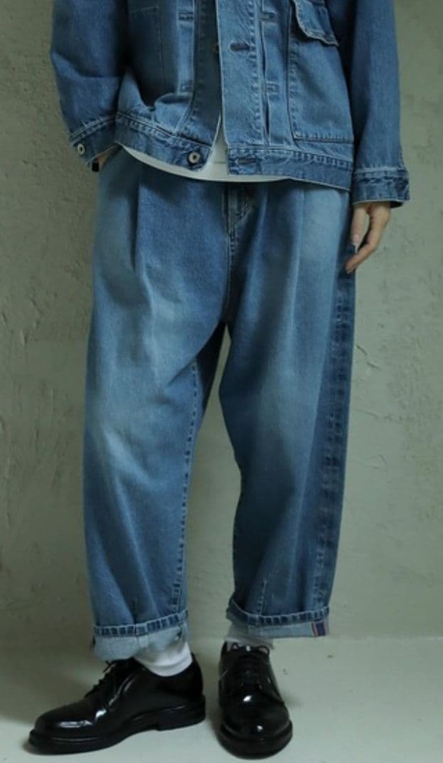 瓜坊さん専用です！ Brocante 12ozリングデニム アンプリッセパンツ