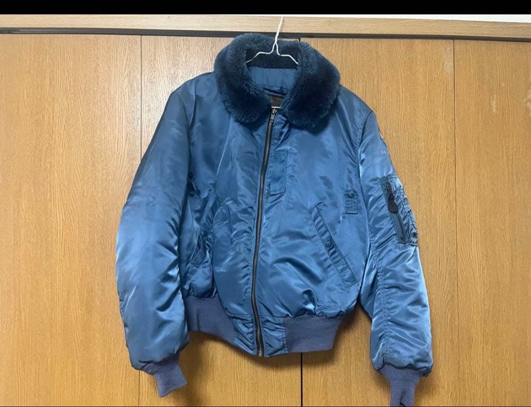 交渉可　U.S. AIR FORCE MA-1 フライトジャケット B15