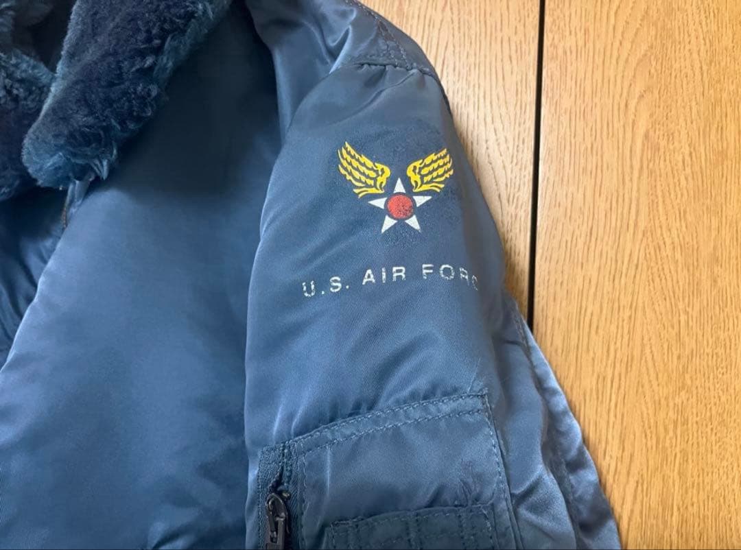 交渉可　U.S. AIR FORCE MA-1 フライトジャケット B15