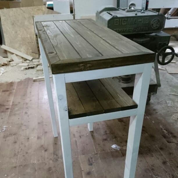 カウンターテーブル　ハンドメイド