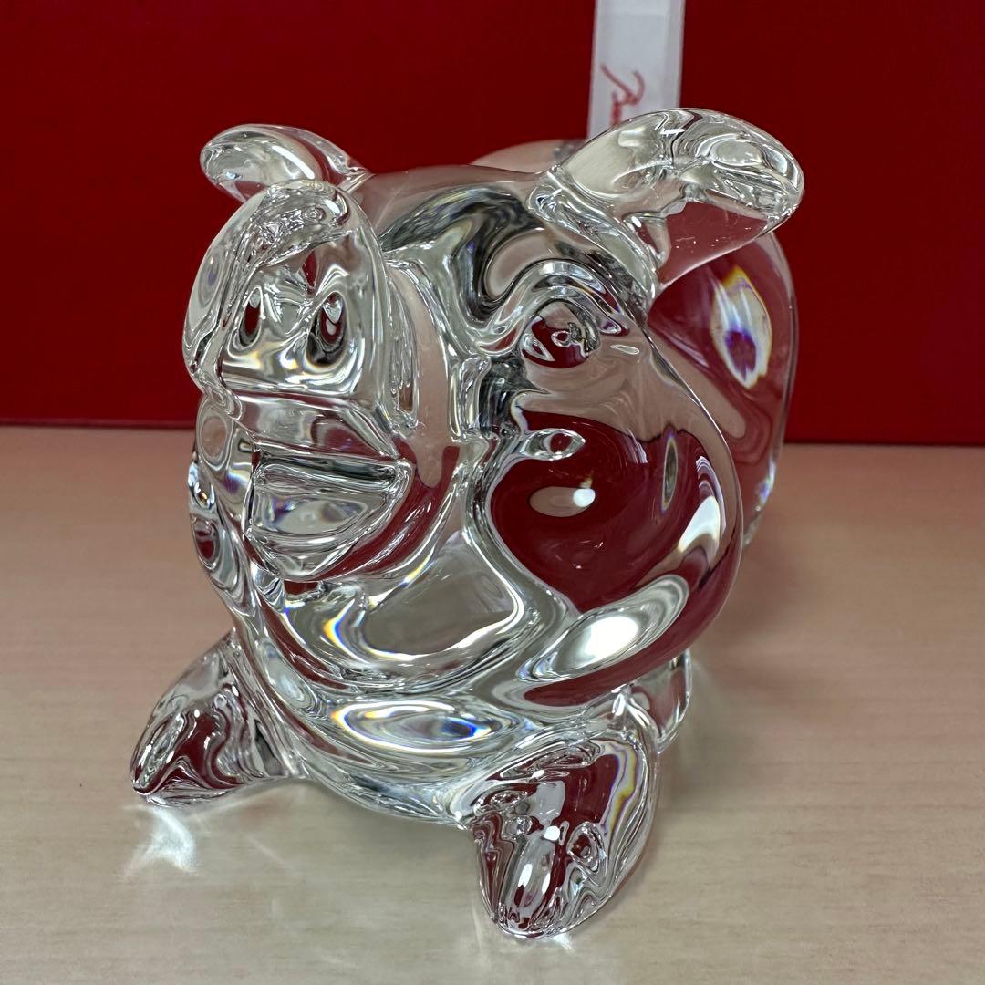 バカラ　ピッグ　オブジェ　大型　限定品　希少