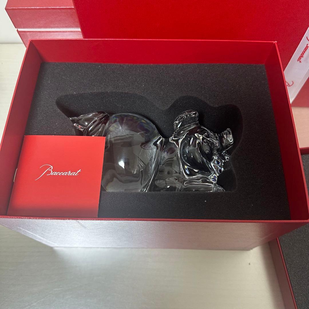 バカラ　ピッグ　オブジェ　大型　限定品　希少