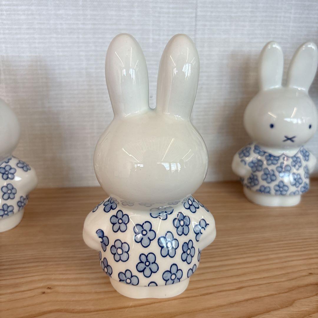 【新品未使用】大阪関西万博　オランダ館　ミッフィー　スタチュー　デルフト陶器
