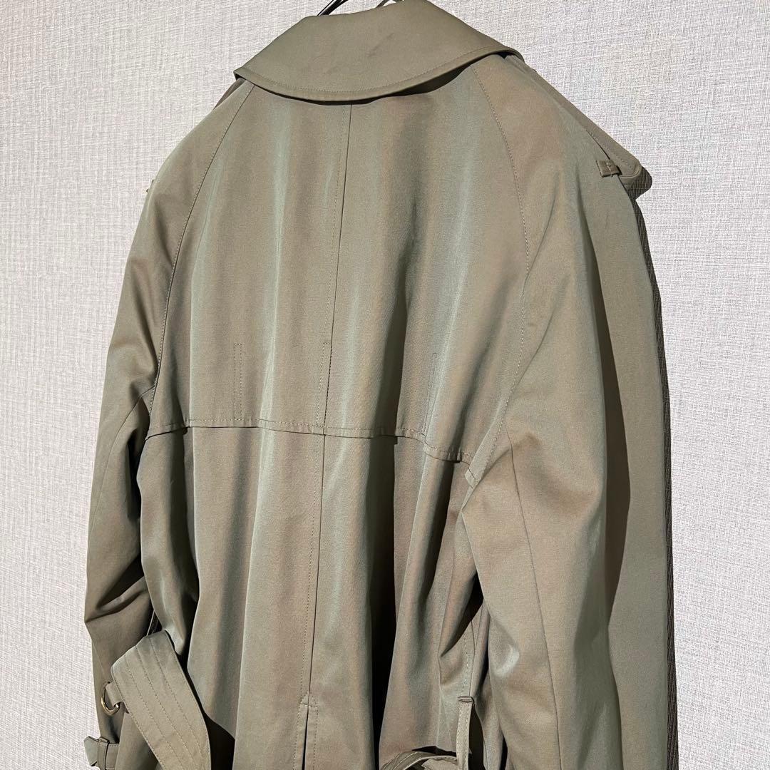 アクアスキュータムUK製 トレンチコート カーキ 玉蟲 AQUA5