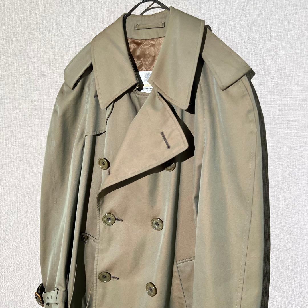 アクアスキュータムUK製 トレンチコート カーキ 玉蟲 AQUA5