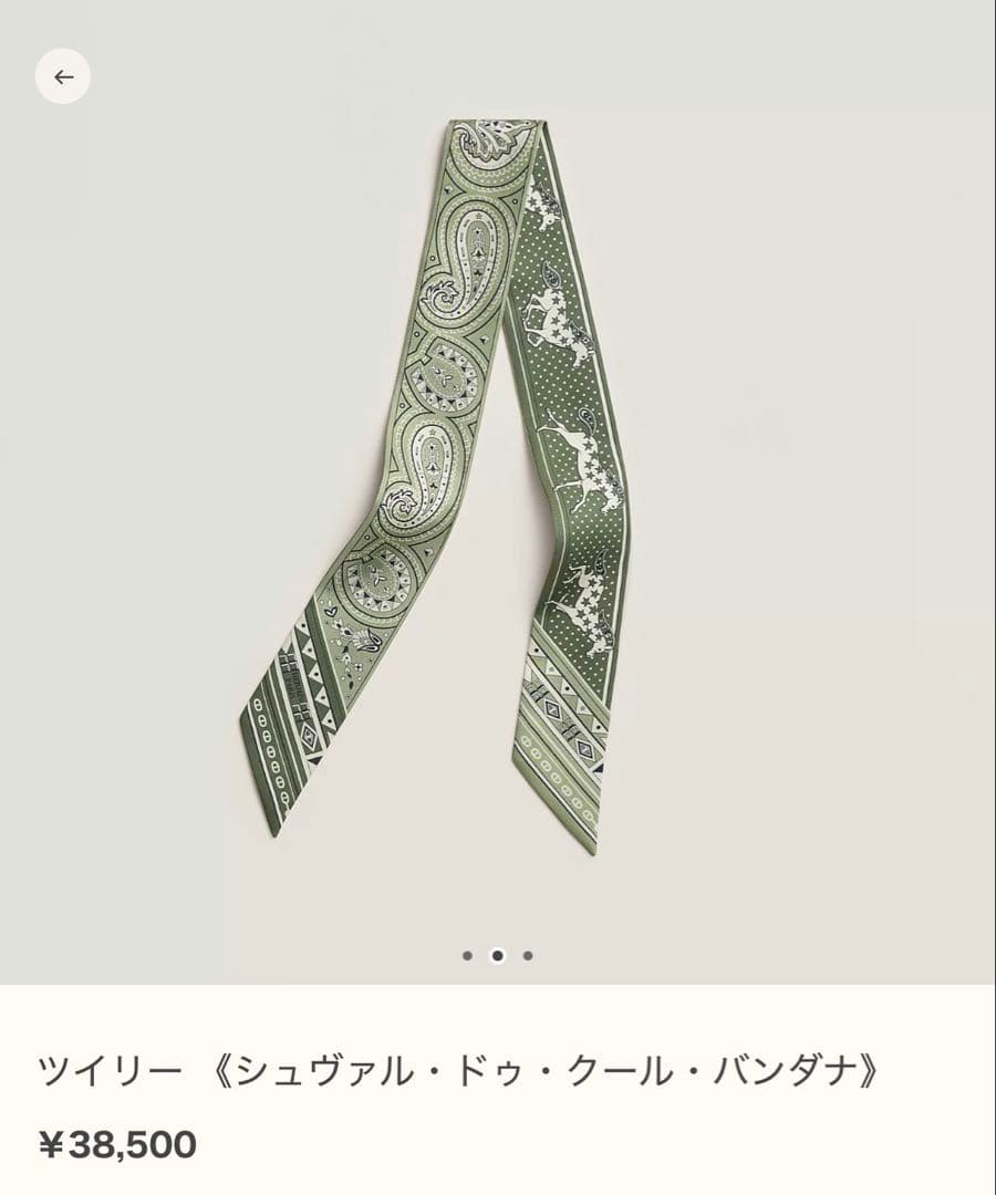 ⭐️新品2026SS　エルメス　ツイリー　シュヴァルドゥクールバンダナ　⭐️