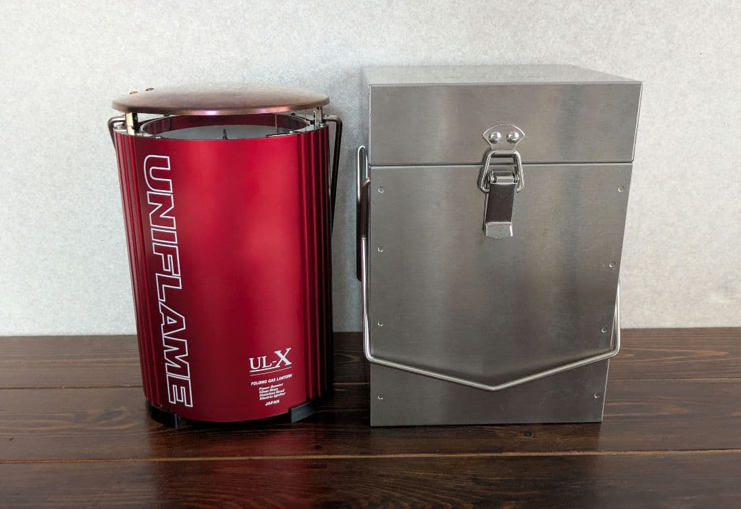 ユニフレーム　UL-X　赤レッド　専用ボックス付き