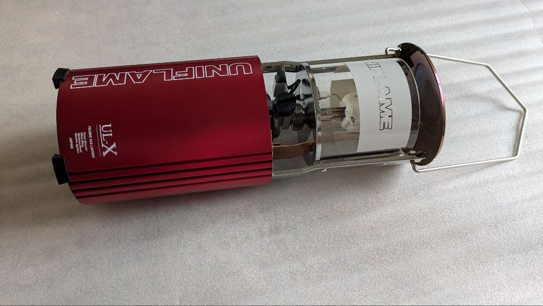 ユニフレーム　UL-X　赤レッド　専用ボックス付き