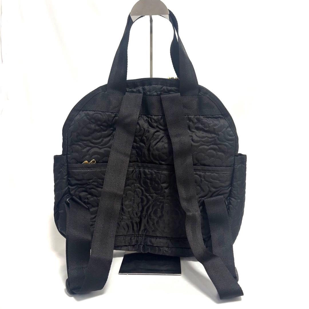 値下げ✨新品タグ付レスポートサック パフィーブロッサムズ 2way リュック 黒