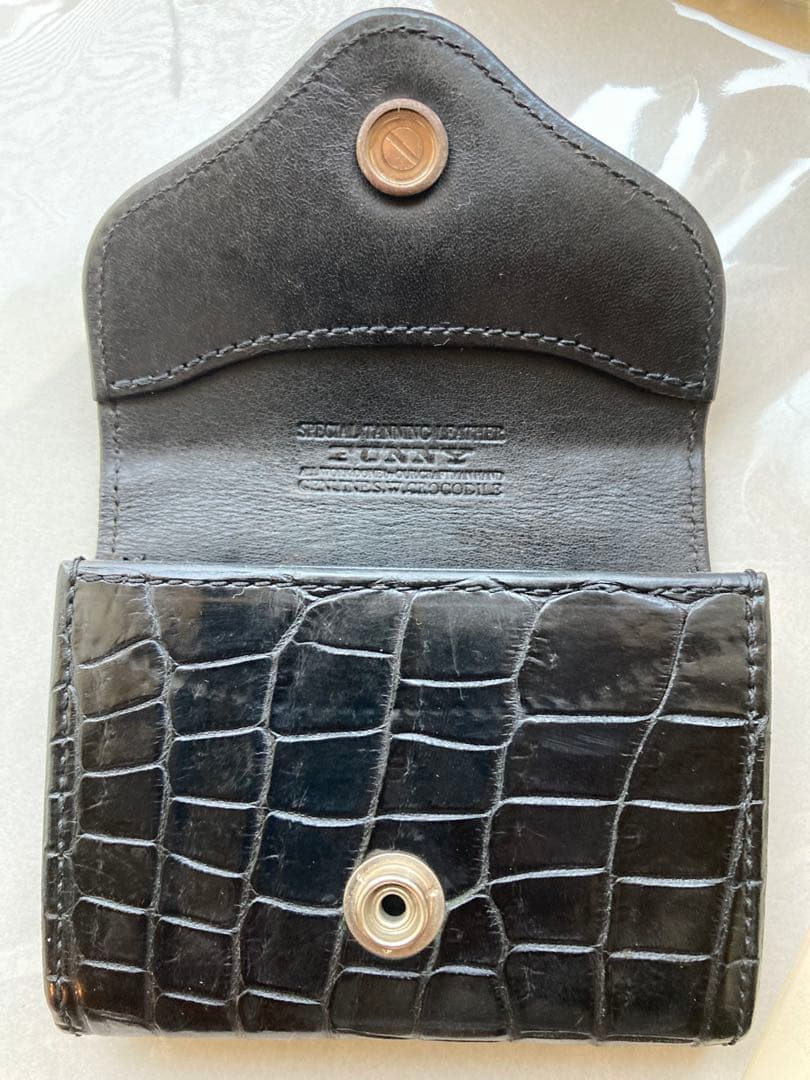 funny クロコダイル財布　カード&ケース