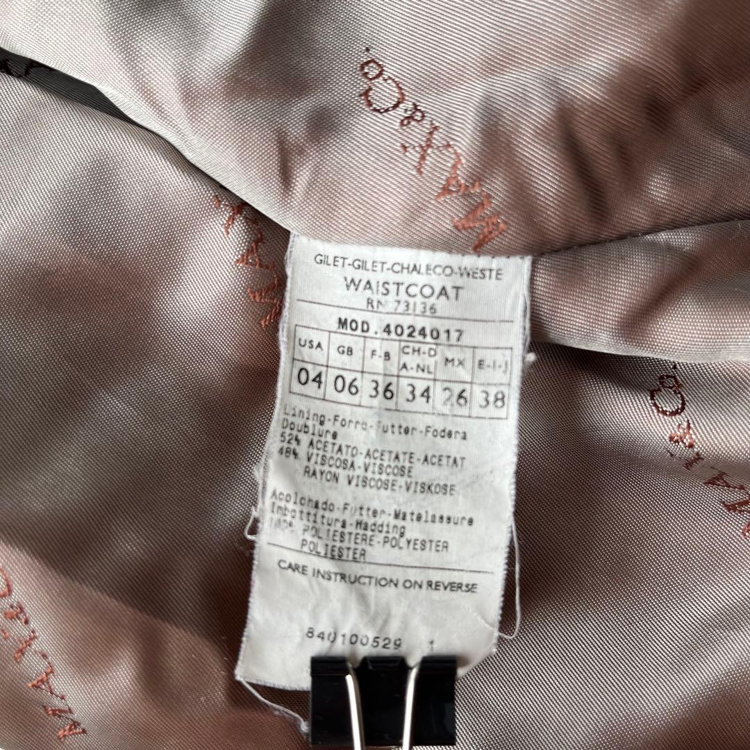 【美品】マックスマーラ ロングトレンチコート ベルト ライナー付 38 ブラウン