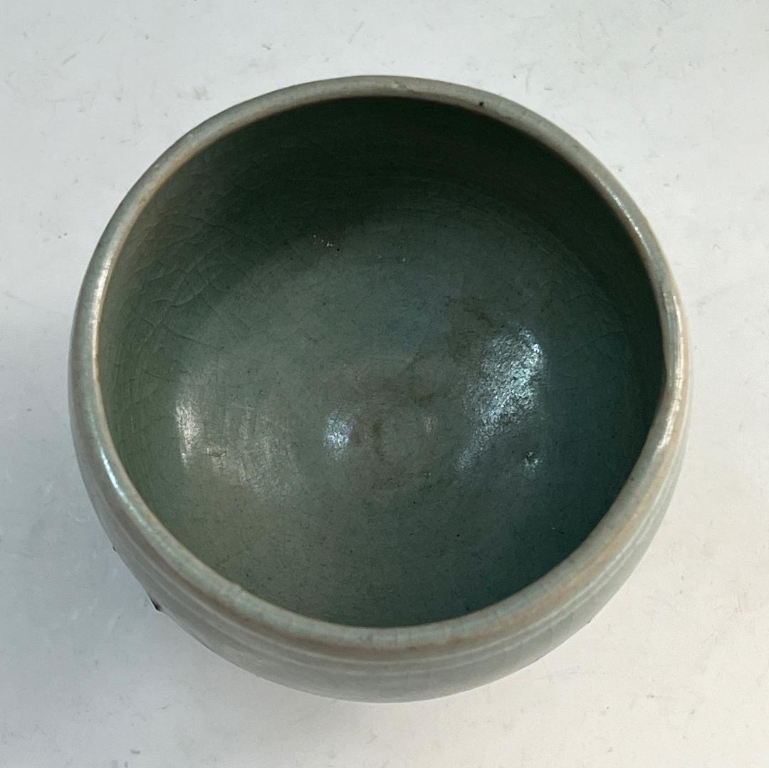 朝鮮美術 高麗青磁 鳥紋高足杯 盃 李朝 文房四宝 SN93