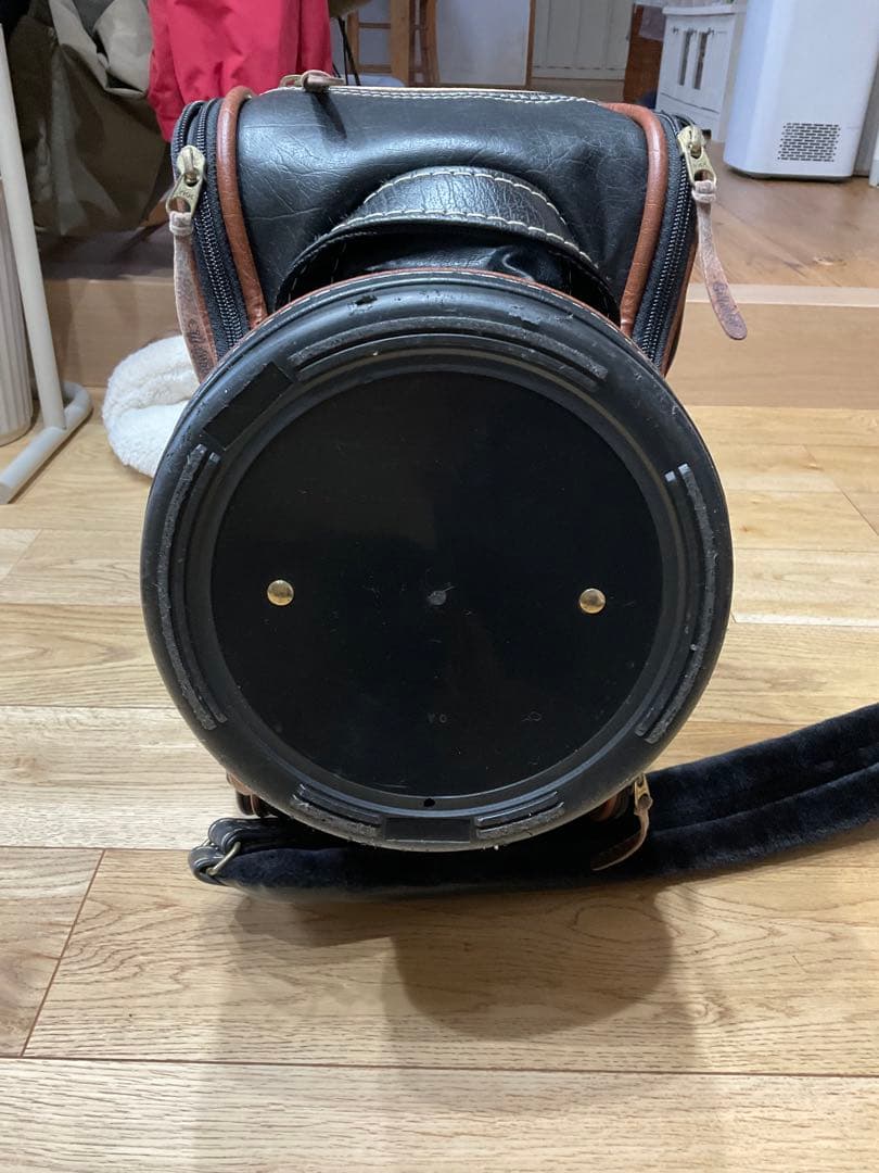 キャロウェイ キャディバッグ《8.5型》カート 3分割 ブラック レザー