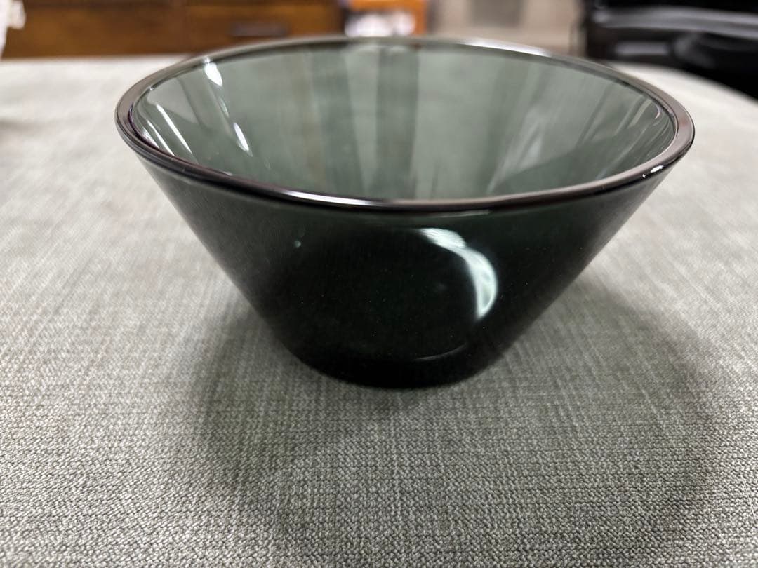 ⭐︎新品⭐︎無印良品×イッタラ カルティオ ガラスボウル ダークグレー 13cm