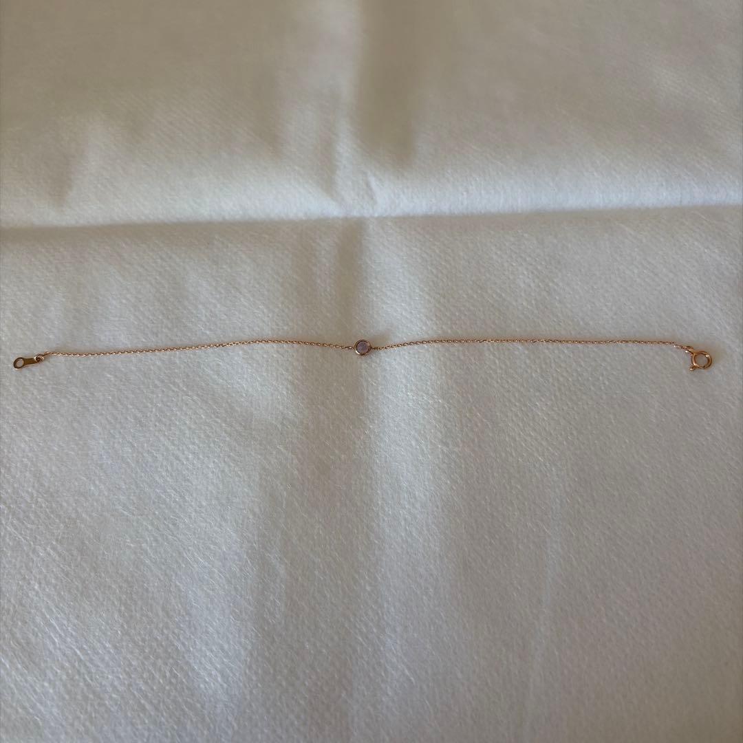 ete エテ ブレスレット アメジスト K18 PG