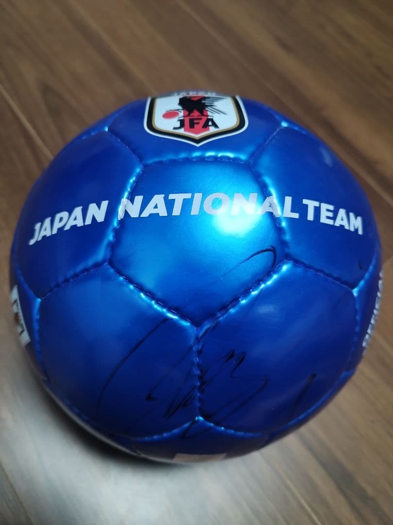 谷晃生　サイン入りボール　サッカー日本代表