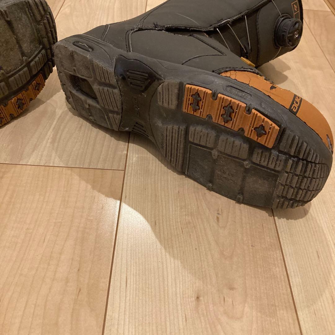 スノーボード　ブーツ　ダブルボアBoAライド　ラッソ28センチ軽量片方840g