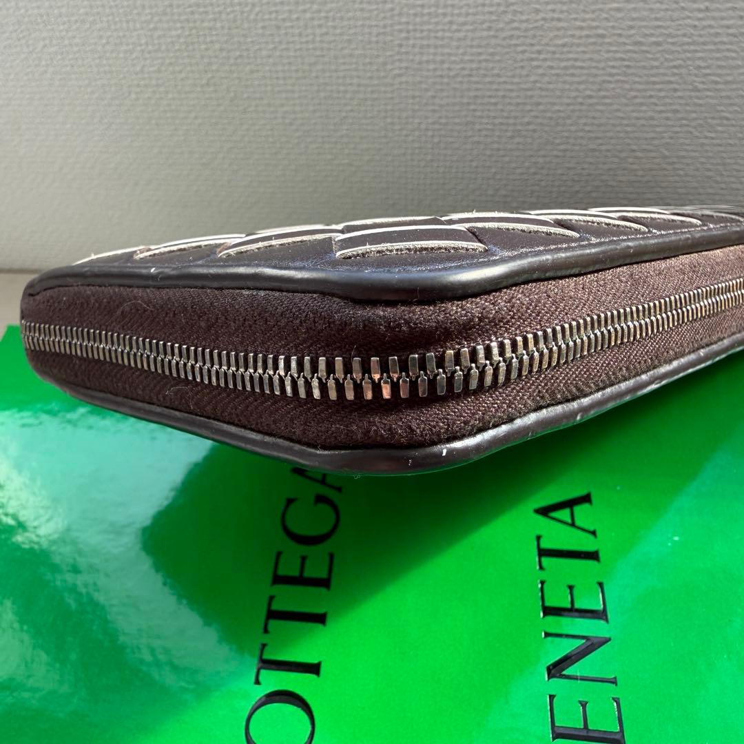 【MOO】希少 BOTTEGA VENETA イントレチャート ストライプ