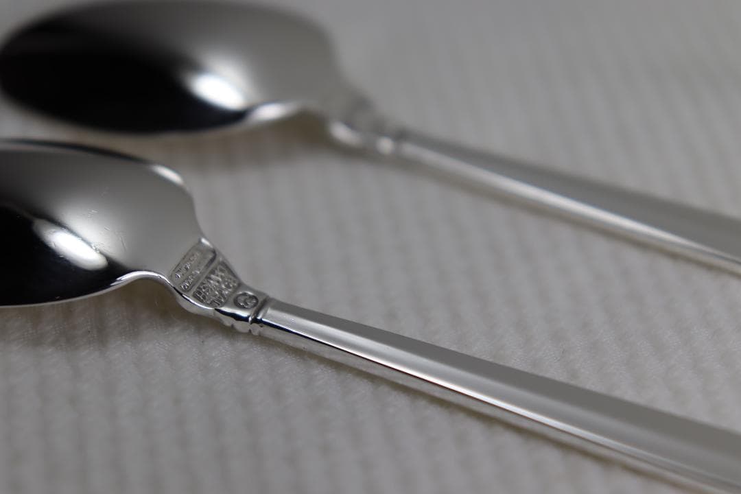 STERLING製コーヒースプーン2本組■インターナショナル■ロイヤルデニッシュ