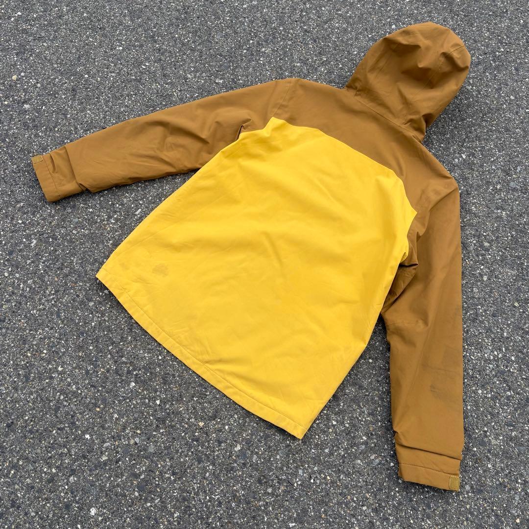 Patagoniaパタゴニア　マウンテンパーカー イエロー/ブラウン サイズXL