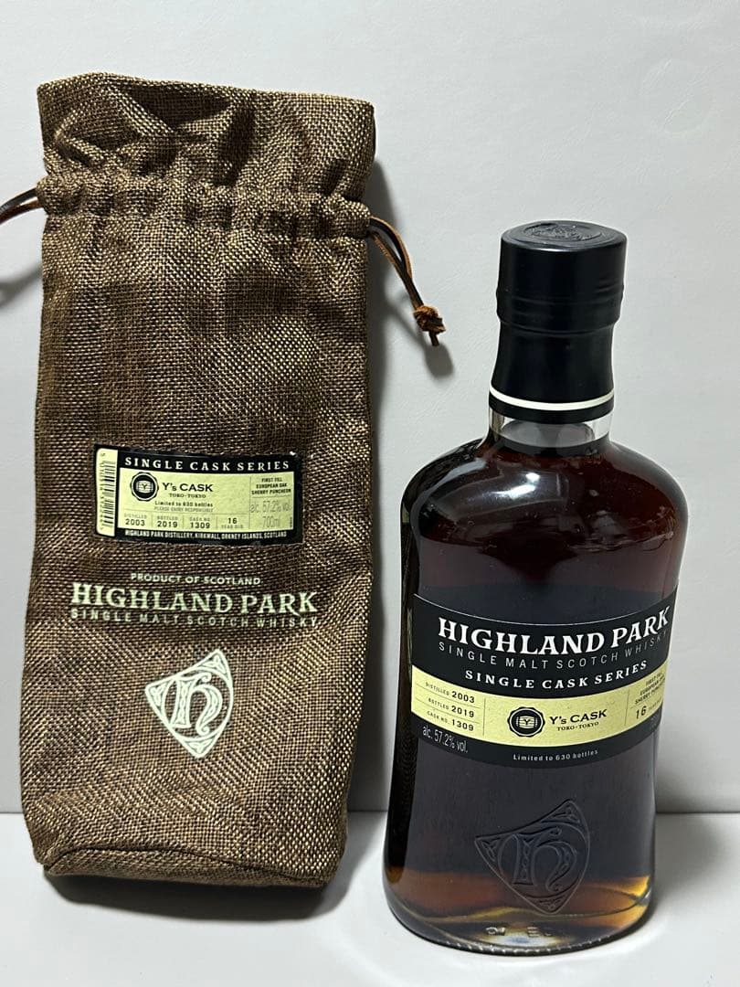 ハイランドパーク2003 ユーロピアンオーク16年 Y'sカスク　ウイスキー