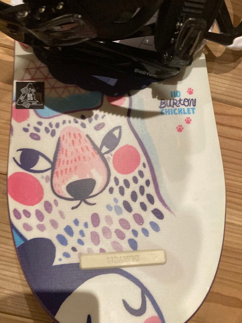 キッズ、ジュニア用サイズ110　BURTON スノーボード バインディングセット