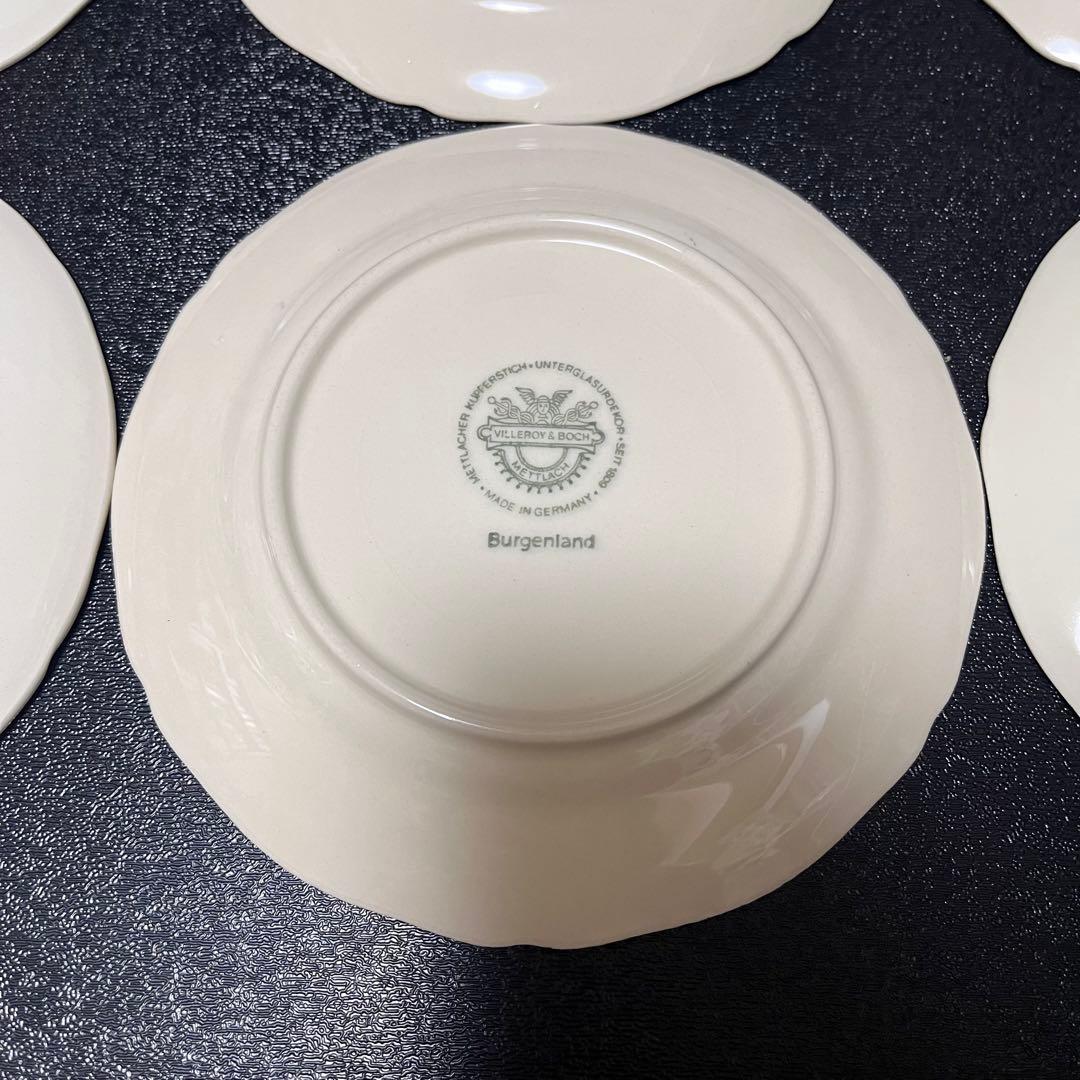 B ビレロイ＆ボッホ ブルゲンランド ブレッドプレート6枚 16cm