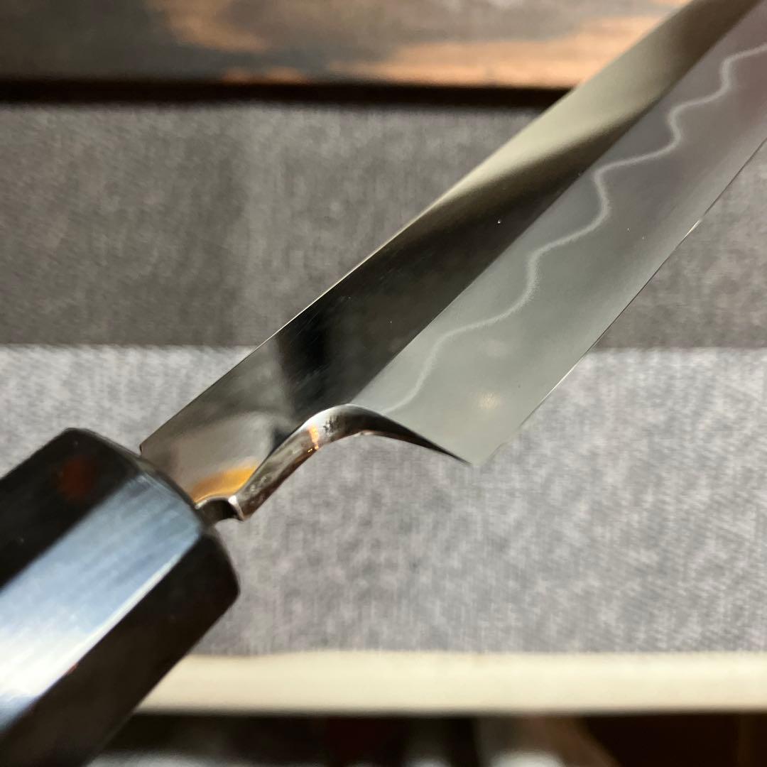 本焼　柳刃包丁　天然砥石で本刃付け済み❗️