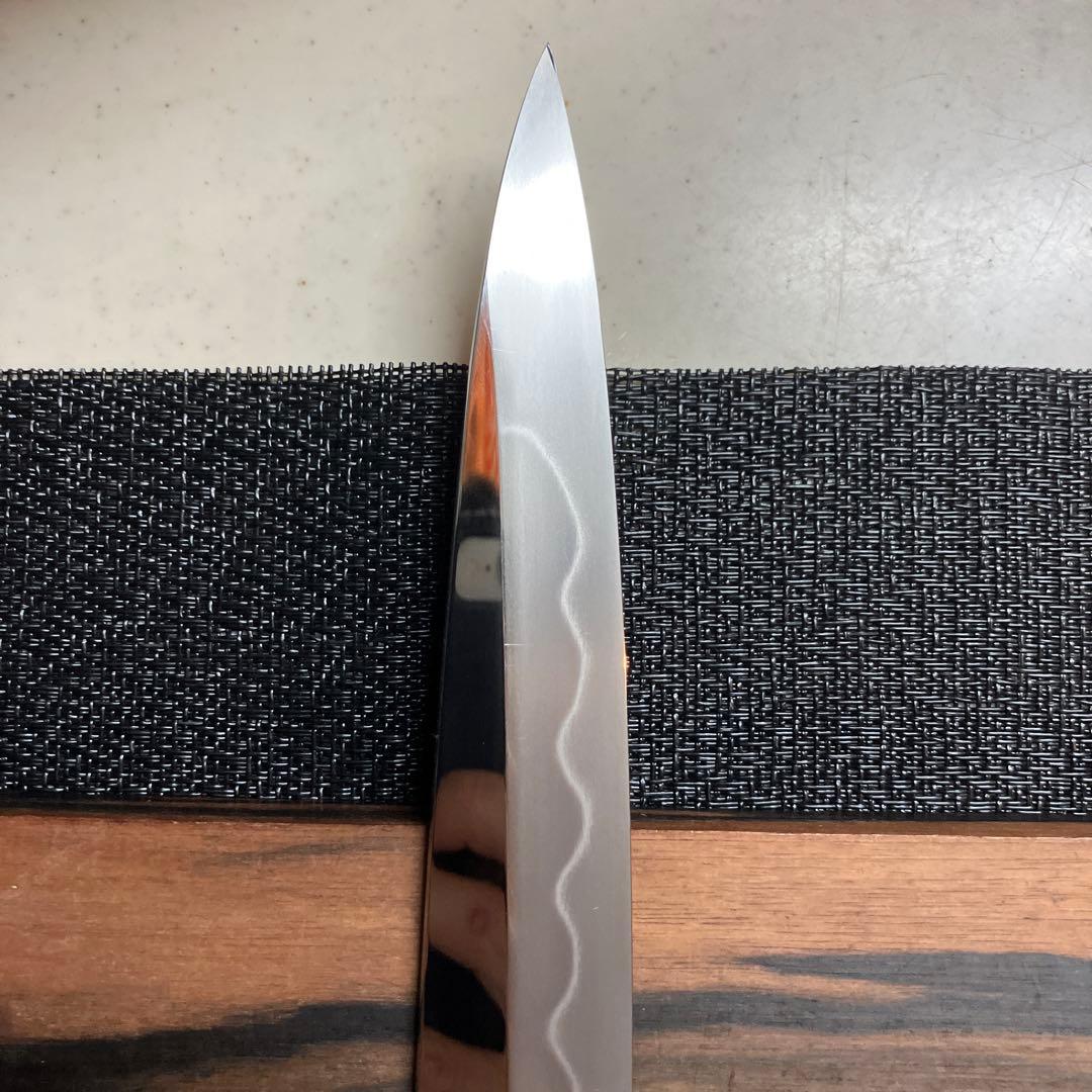 本焼　柳刃包丁　天然砥石で本刃付け済み❗️