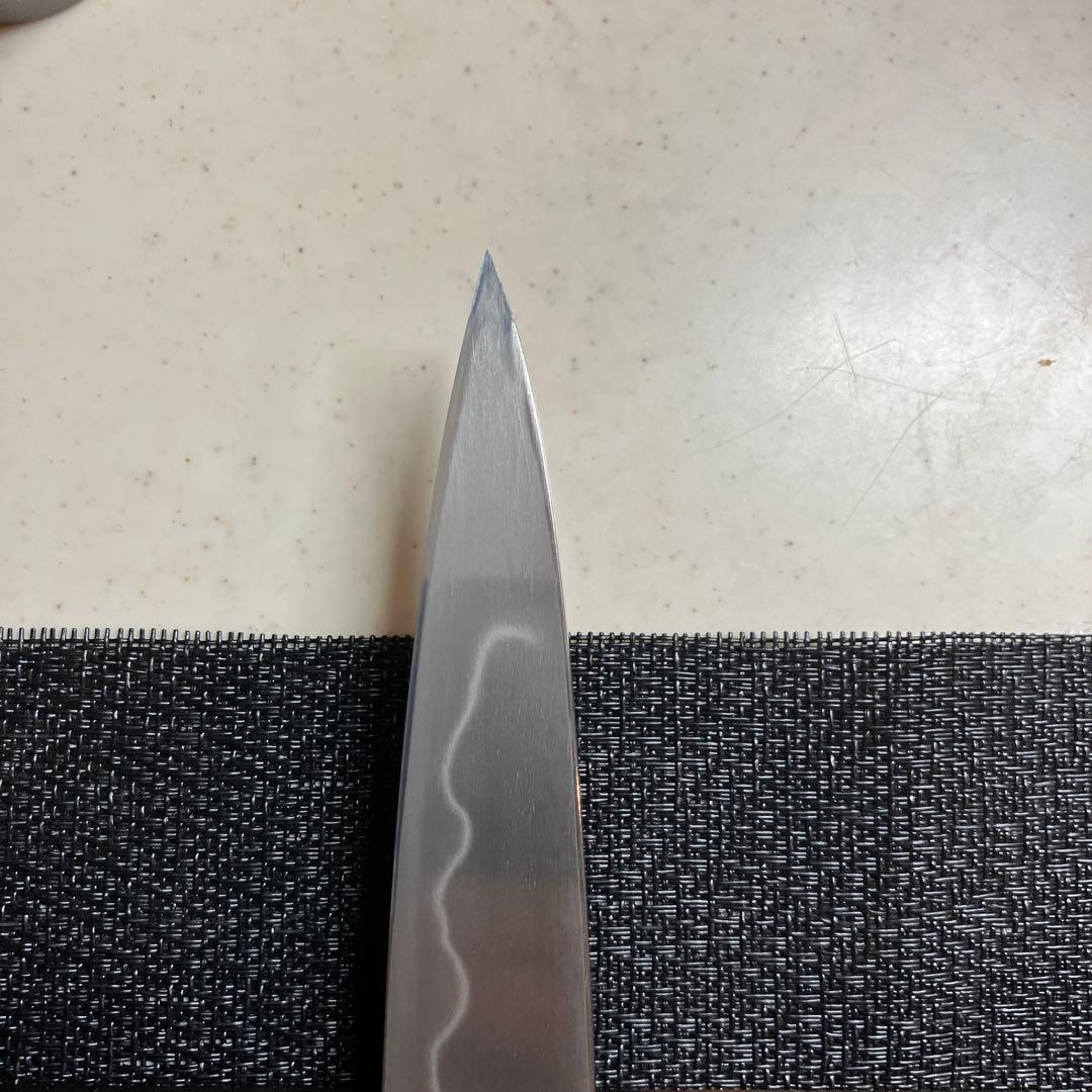 本焼　柳刃包丁　天然砥石で本刃付け済み❗️