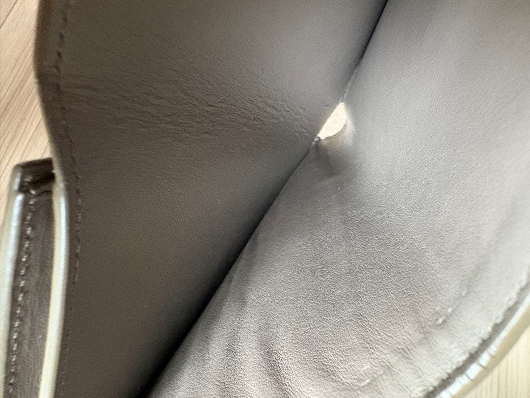 CELINE グレー 二つ折り財布 保存袋付き