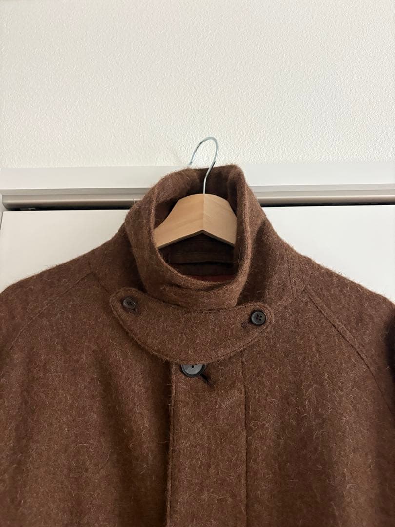 MAATEE&SONS NATURAL ALPACA 二重織BALMACAAN