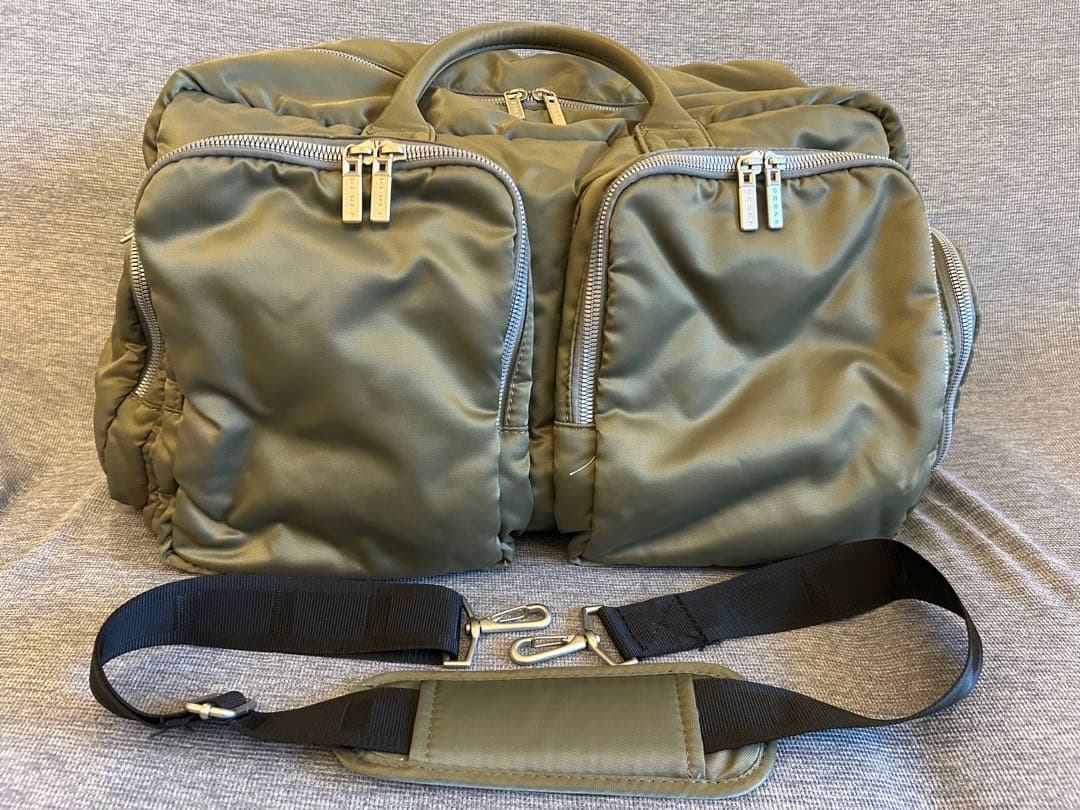 【美品】　ONOFF オノフ ナイロン ボストンバッグオノフ