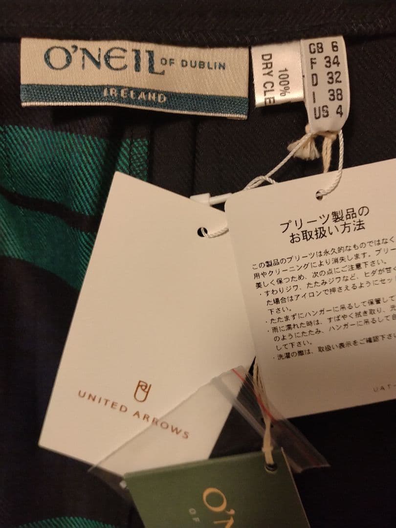 〈O'NEILL of DUBLIN〉アシンメトリーキルトスカート 6