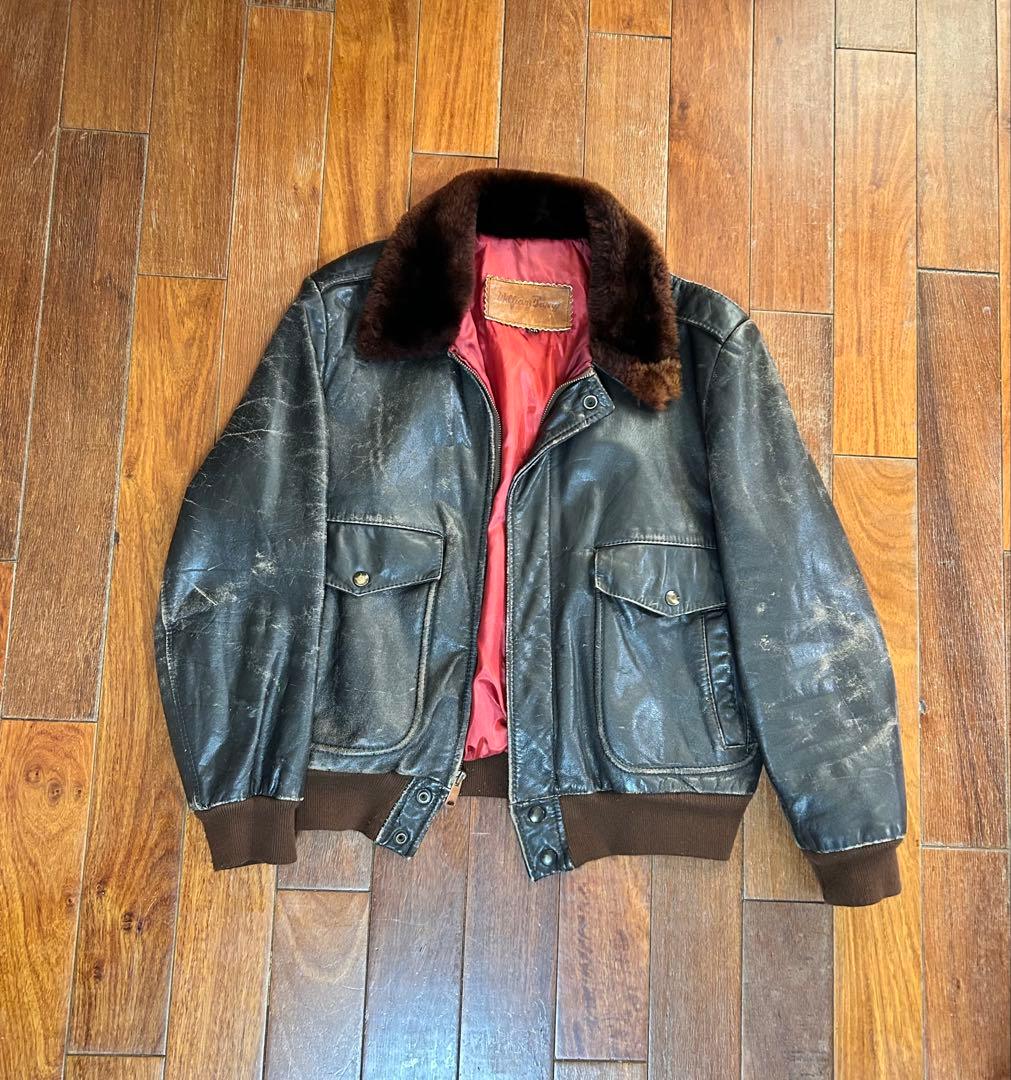 70s William Barry G-1 フライトジャケット38