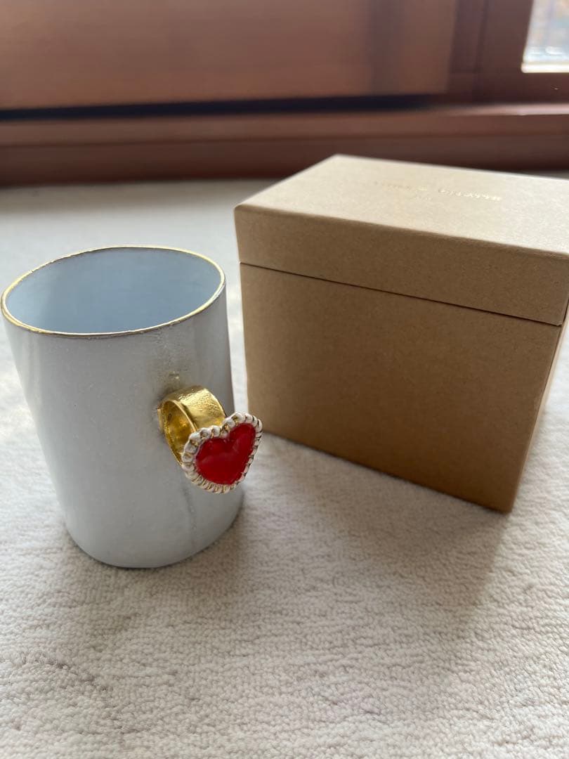 アスティエ Astier de Villatte ハート リングカップ